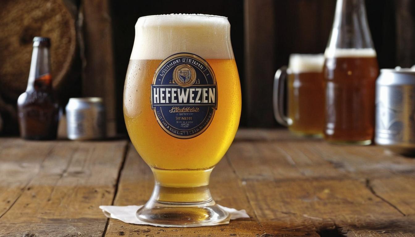 Golden Hefeweizen beer